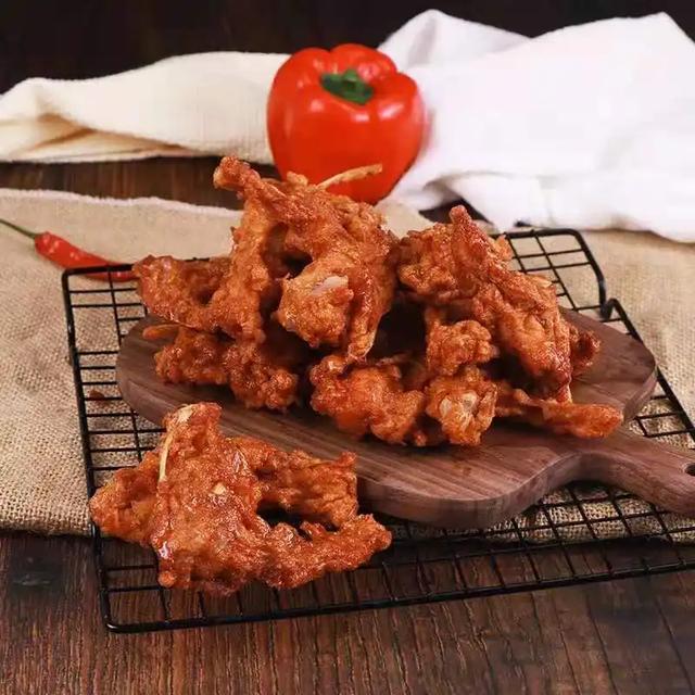 炸鸡骨架的做法